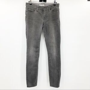 Madewell Skinny Skinny Gray Denim Sz 26‎